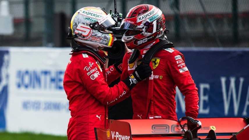 F1: Belgio, a Spa Leclerc il predestinato in pole. Prima fila tutta Ferrari
