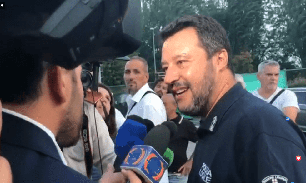 Matteo Salvini: elezioni la Merkel prende una sonora batosta (Video)