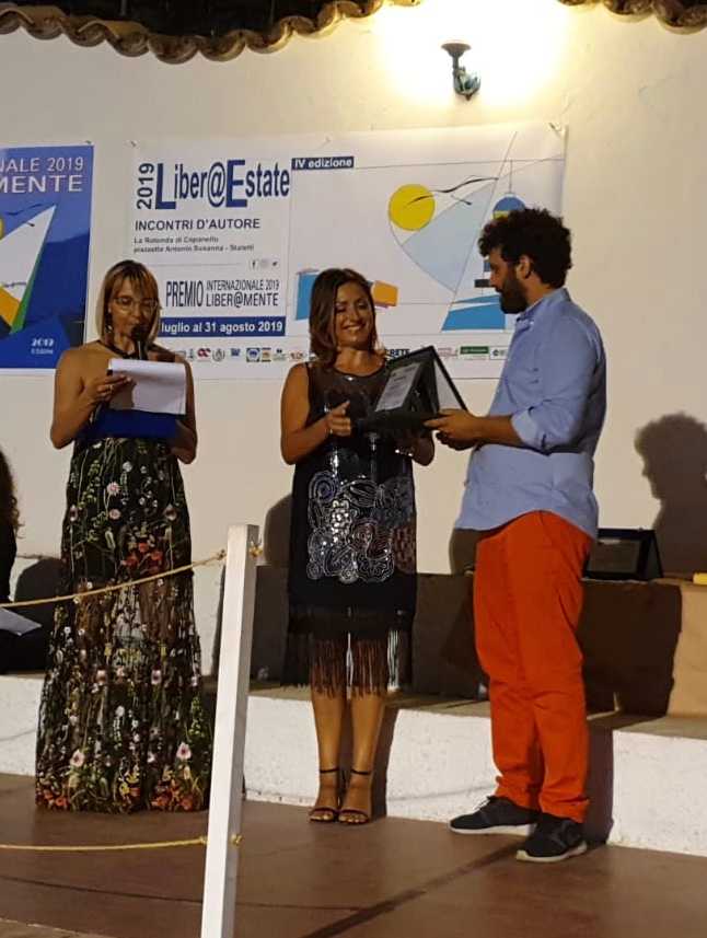 Premio Internazionale Liber@mente 2019, riconoscimento speciale ad Antonietta Santacroce