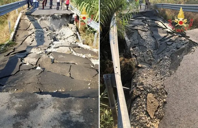 Ponte Cropani, Manno:  subito le soluzioni per le famiglie e per l’irrigazione