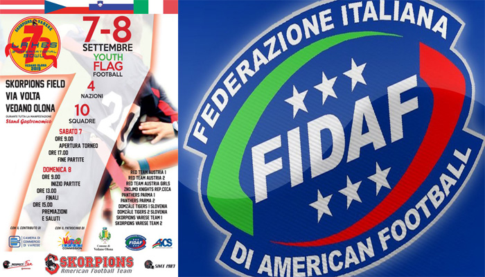 Fidaf. Nel Weekend torna il 7 Lakes international Bowl