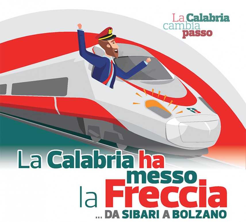 Frecciargento Sibari-Bolzano, Sottoscritto il contratto tra la Regione Calabria e Trenitalia