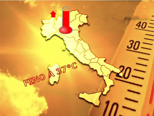 Meteo: Caldo africano, temperature, picchi fino a 37°c. Ecco quando finirà