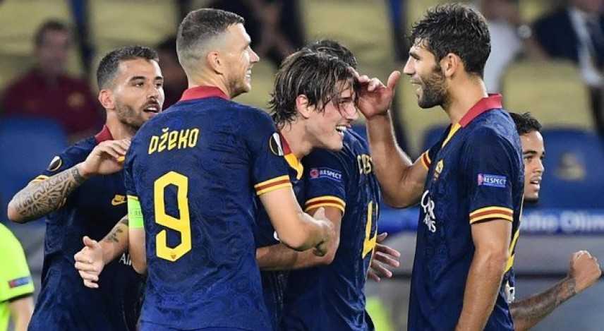 Europa league: Roma travolge Basaksehir, Lazio cade a Cluj. Serie A, stasera Cagliari-Genoa