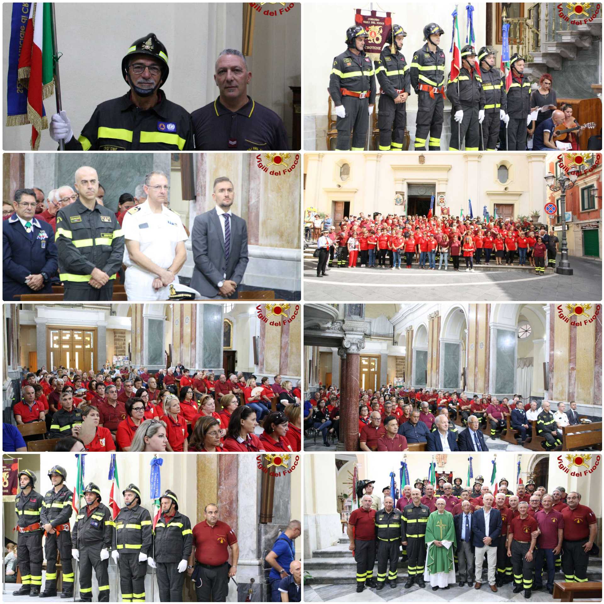 Crotone IV° Raduno Regionale Associazione Nazionale Vigili del Fuoco (Foto)