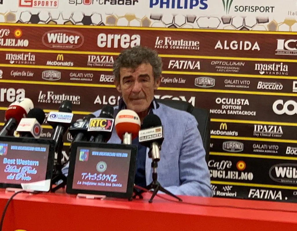 Calcio: Catanzaro-Rieti 2-0. Il commento a fine gara dei tecnici