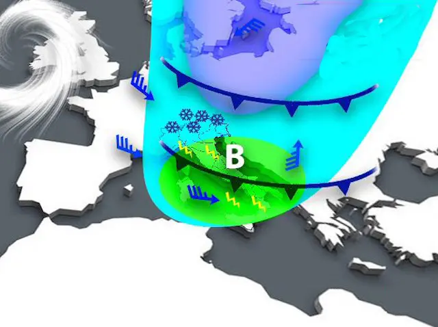 Meteo: giorni colmi d'aria fredda con temporali e grandine. Ecco i dettagli con le previsioni