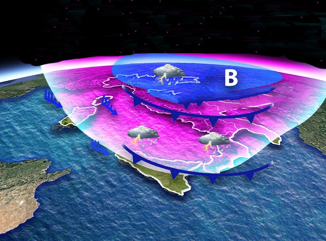 Meteo: Brusco crollo termico, Ecco i Dettagli con previsione su Nord, Centro, Sud e Isole
