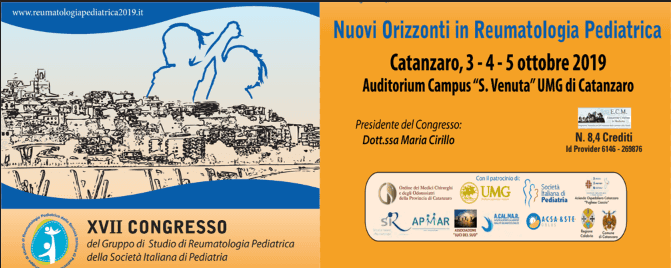 In Calabria la XVII edizione: Nuovi orizzonti in Reumatologia Pediatrica