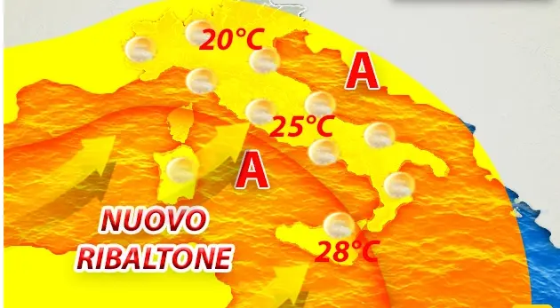 Meteo: Si riaffaccia l'alta pressione. Ecco le Previsioni nel Dettaglio su Nord, Centro, Sud e Isole