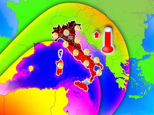 Meteo: Da oggi l'anticiclone Africano. Ecco che Cosa Accadrà nel Weekend