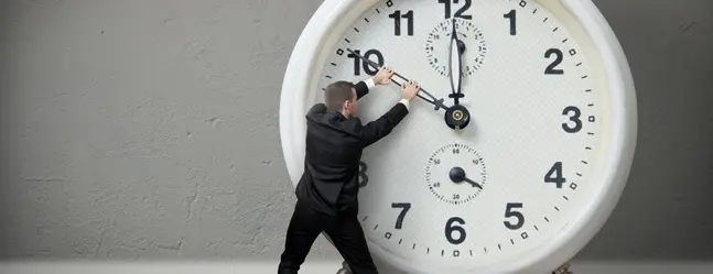 Il rispetto del tempo per raggiungere il fine personale