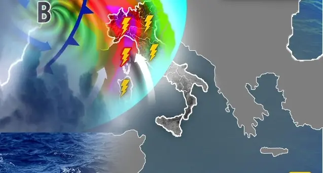 Meteo: Da oggi temporali e nubifragi. Ecco il dettaglio con previsioni su Nord, Centro, Sud e Isole