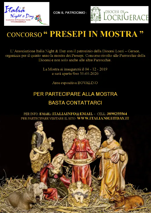 Al via la 5^ edizione di "Presepi in mostra"