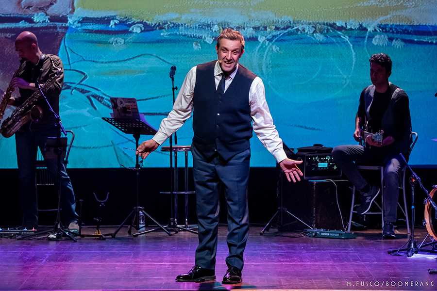 Flavio Insinna inaugura la stagione teatrale catanzarese 2019/2020 di AMA Calabria