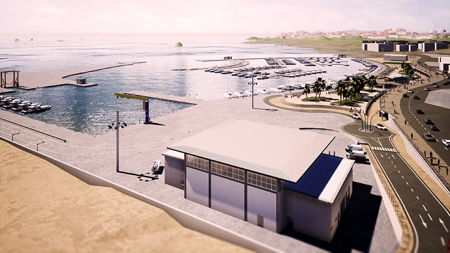 Abramo: Il futuro che diventa presente, ecco il progetto definitivo porto di Catanzaro (Foto)