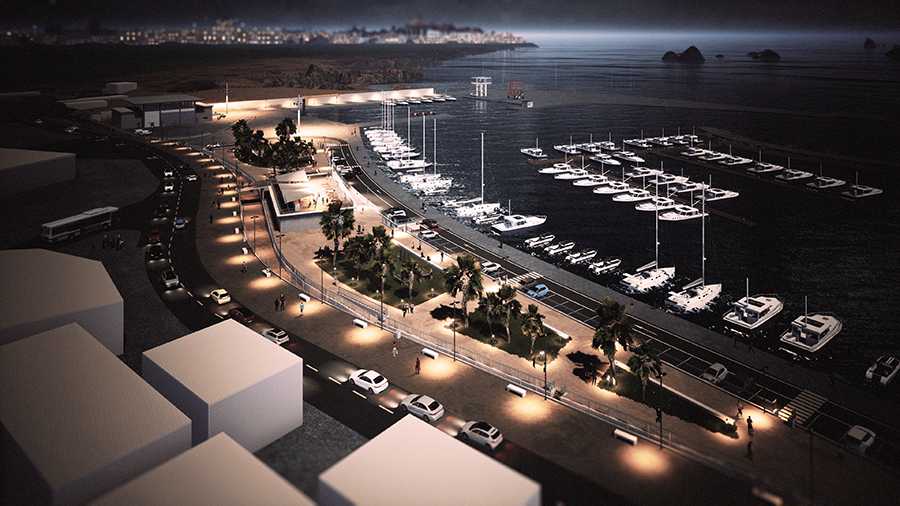 Abramo: Il futuro che diventa presente, ecco il progetto definitivo porto di Catanzaro (Foto)