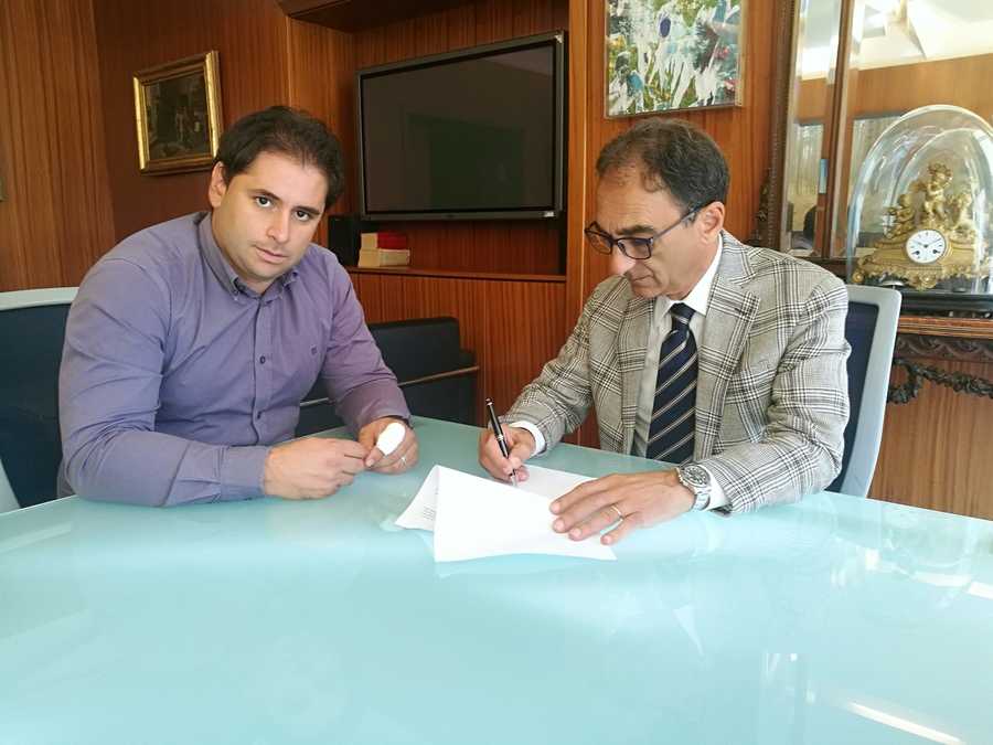 Sergio Abramo e Antonio Montuoro, firmato protocollo d'intesa Provincia-Comune