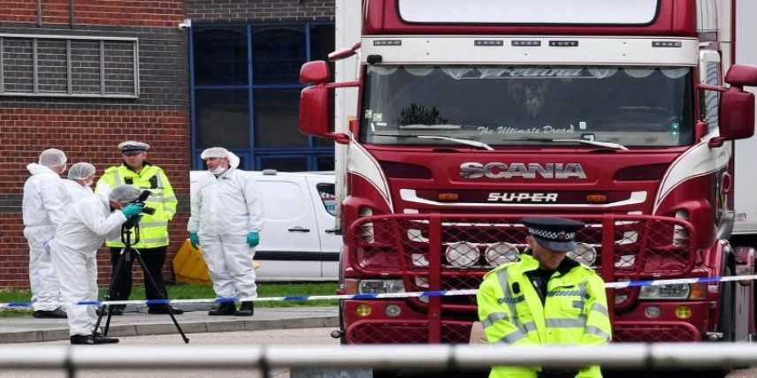 Regno Unito: 39 corpi scoperti in un camion proveniente dal Belgio