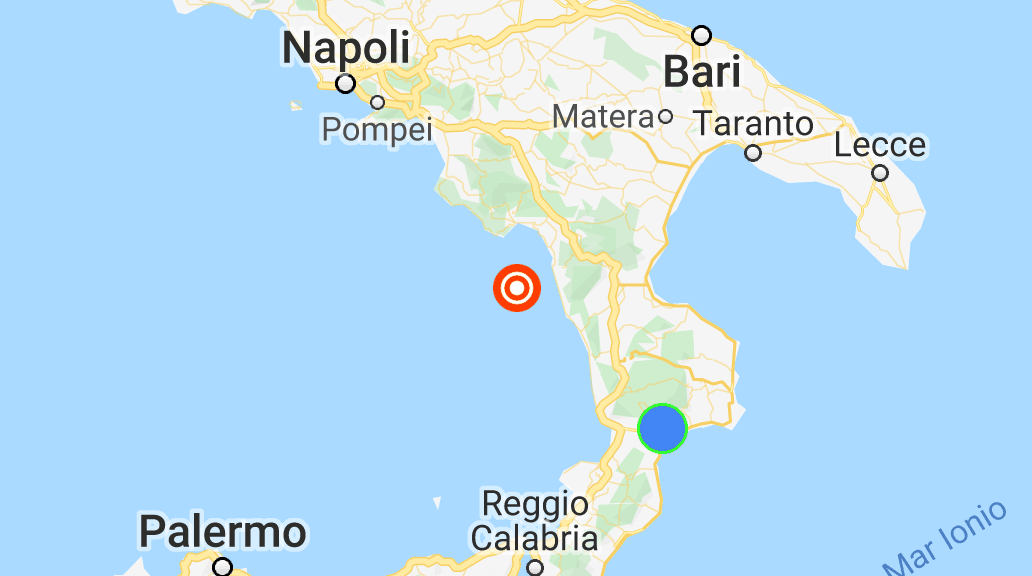Terremoti: scossa Magnitudo 4.4 in Calabria, riapre traffico Fs e scuole