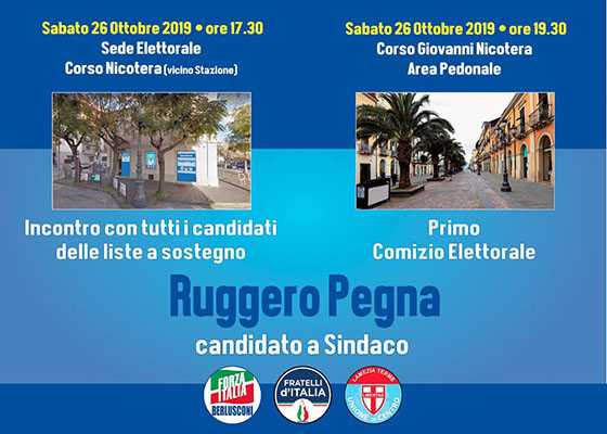 Ruggero Pegna: La città di Lamezia comincia a comprendere che la mia candidatura è la vera novità