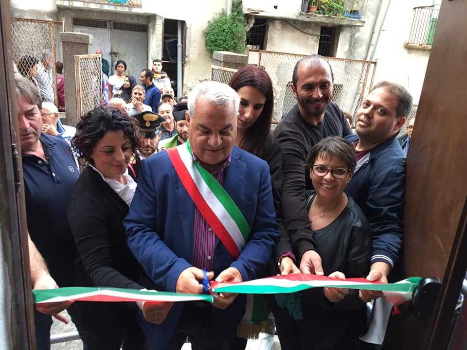 Il Sindaco Francesco Severino ha Inaugurato il centro diurno per anziani “vivere il tempo”
