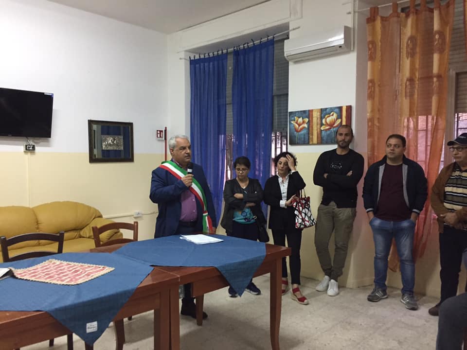 Il Sindaco Francesco Severino ha Inaugurato il centro diurno per anziani “vivere il tempo”