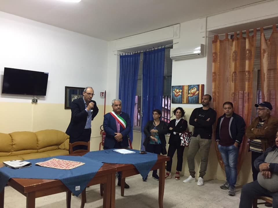 Il Sindaco Francesco Severino ha Inaugurato il centro diurno per anziani “vivere il tempo”