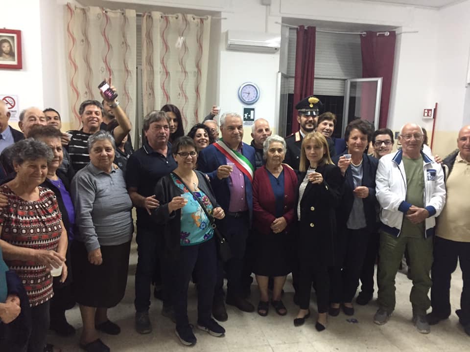 Il Sindaco Francesco Severino ha Inaugurato il centro diurno per anziani “vivere il tempo”