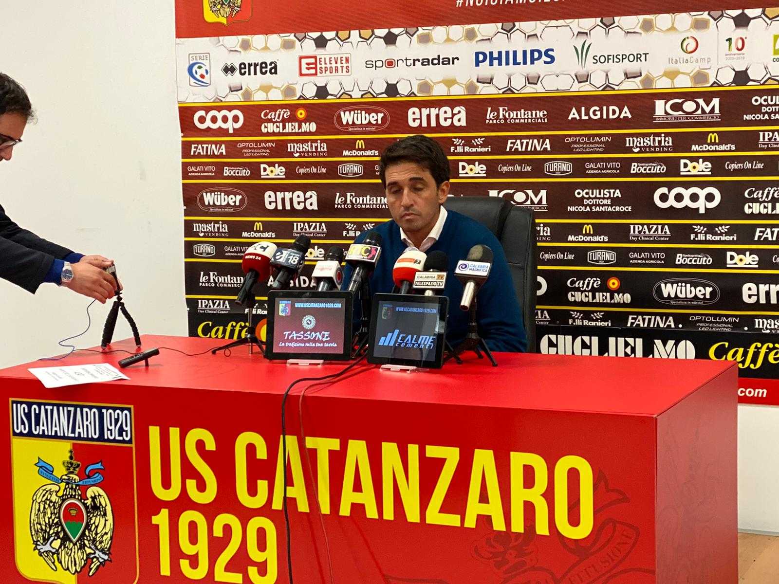 Catanzaro-Rende 1-1: i commenti nel dopo partita dei tecnici Grassadonia e Tricarico (video)