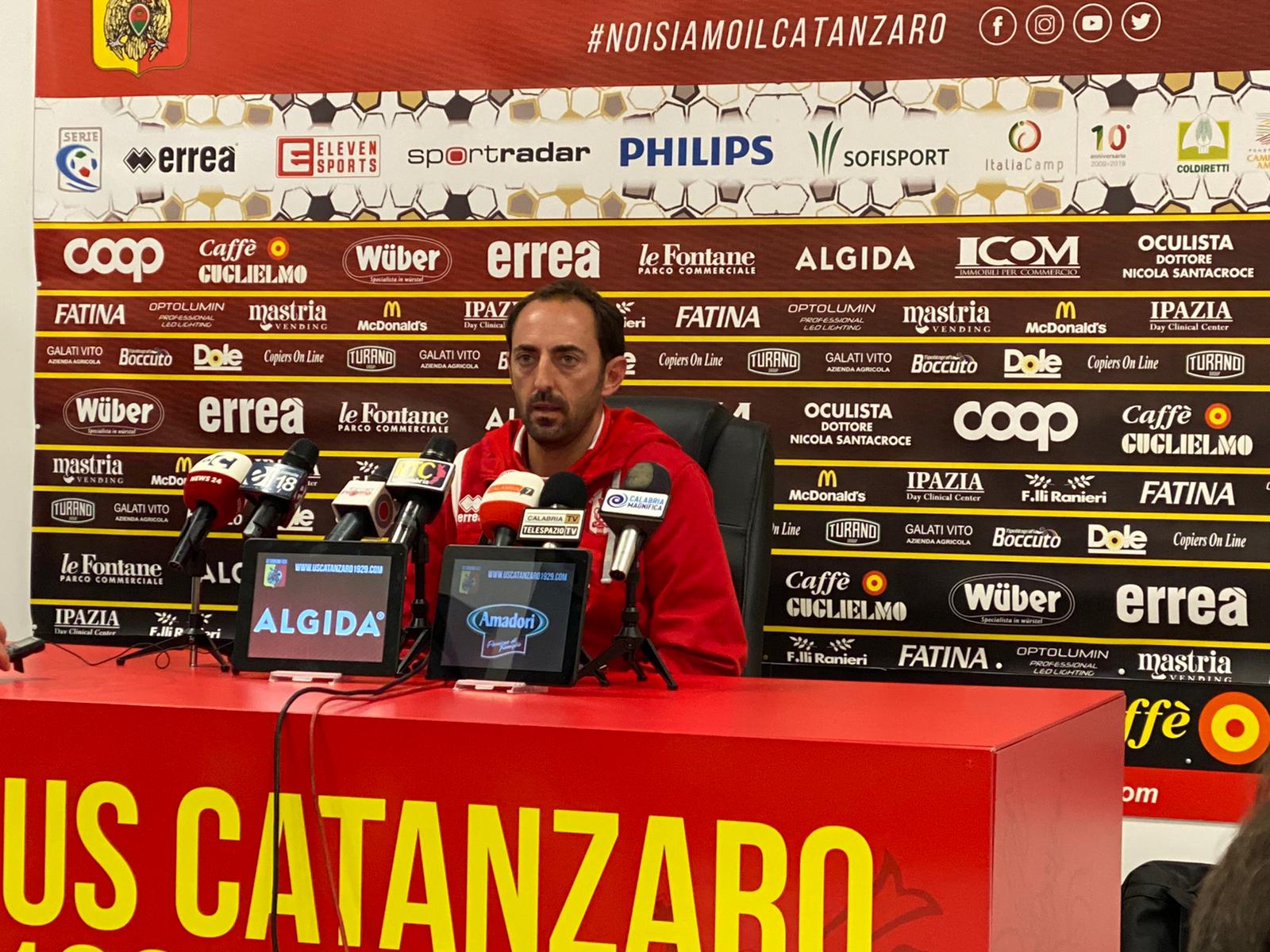 Catanzaro-Rende 1-1: i commenti nel dopo partita dei tecnici Grassadonia e Tricarico (video)