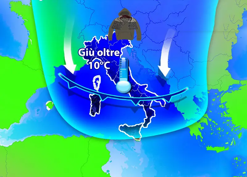 Meteo: Ponte di Ognissanti, arriva il freddo. Previsioni su Nord, Centro, Sud e Isole