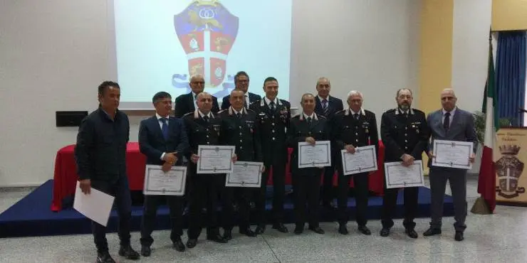 Carabinieri decorati di Medaglia d'Oro Mauriziana