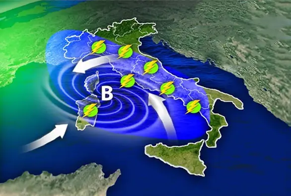 Meteo: Forti piogge e locali nubifragi. Poi Ponte Ognissanti-Weekend di Pioggia e Freddo! Ecco Dove