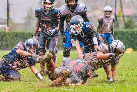 Ancora parità tra Giaguari e Skorpions Colpaccio Unicorns in Cifaf