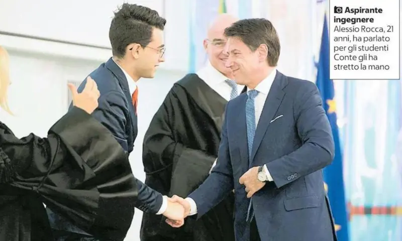 Lo studente Alessio Rocca al premier "Dateci i nostri soldi per le borse di studio" (Video)