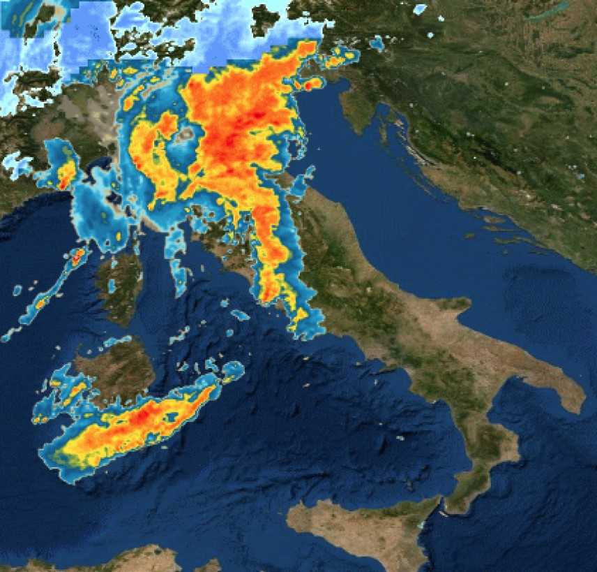 Meteo Pioggia e Vento in atto, Allerta Arancione Protezione Civile in 5 Regioni. Ecco Dove