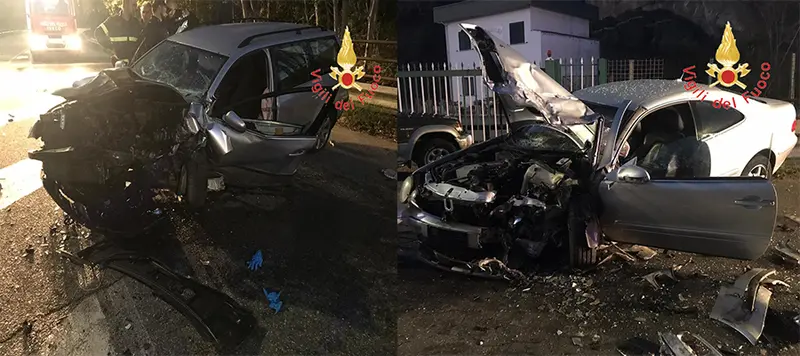 Catanzaro. Incidenti stradali: frontale tra due auto, grave un 24enne