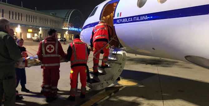 Aeronautica: soccorso neonato da Lamezia in ospedale Roma