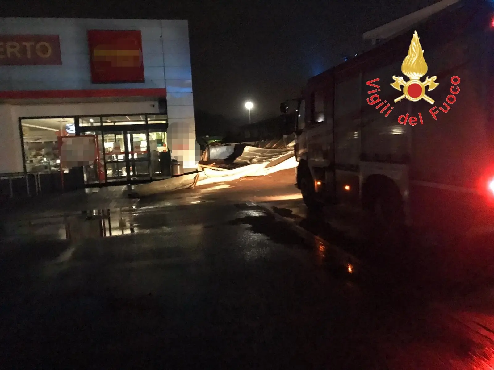 Maltempo Catanzaro. Interventi no stop per i volontari VVF. E non è finita (Foto)