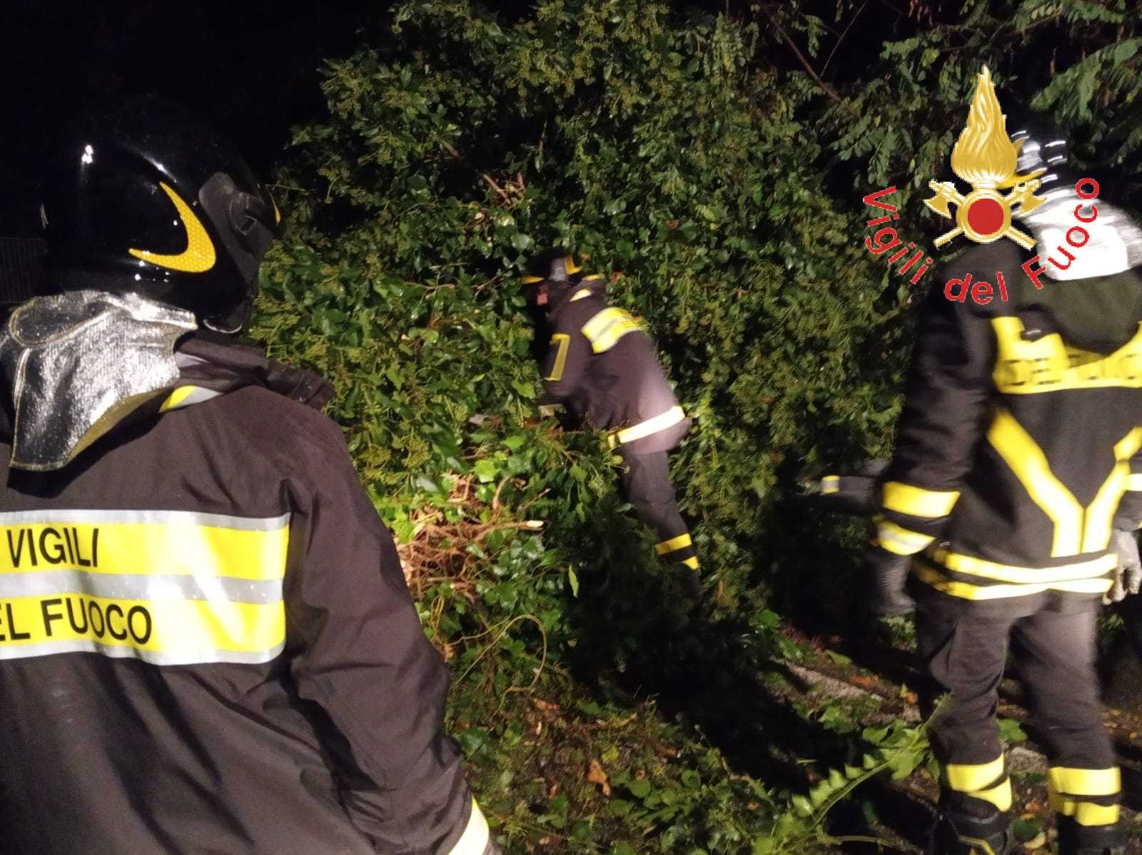 Maltempo Catanzaro. Interventi no stop per i volontari VVF. E non è finita (Foto)