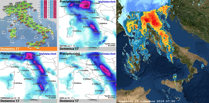 Meteo: Emergenzanubifragi allerta Rossa della Protezione Civile. Ecco Dove