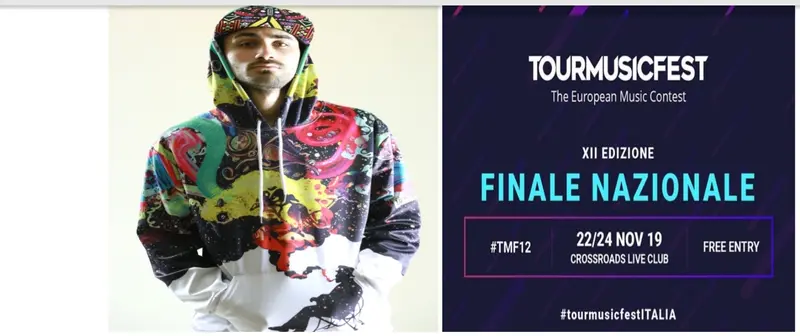 Keven La Croce di Sellia Marina in finale al “Tour Music Fest 2019"