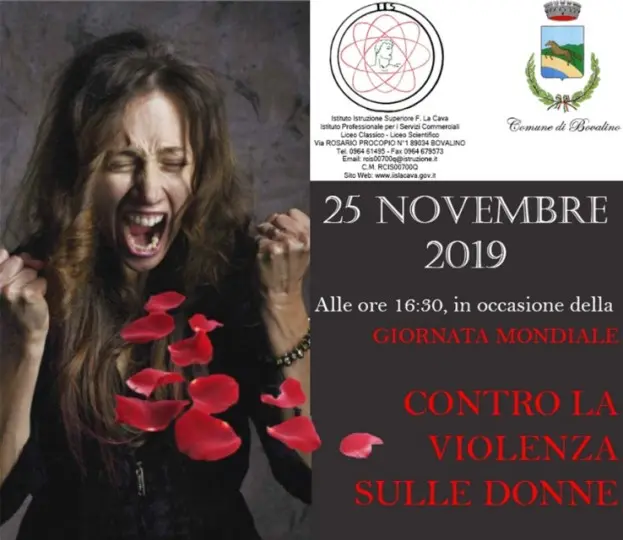 I.I.S. "F. La Cava", il 25 novembre l'incontro "Oltre l'indignazione, l'impegno"