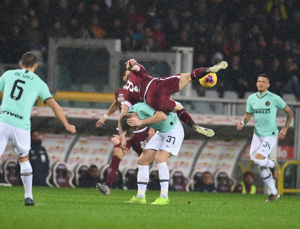 L'inter tiene il passo della Juve, 3-0 in casa del Torino Milan e Napoli 1-1