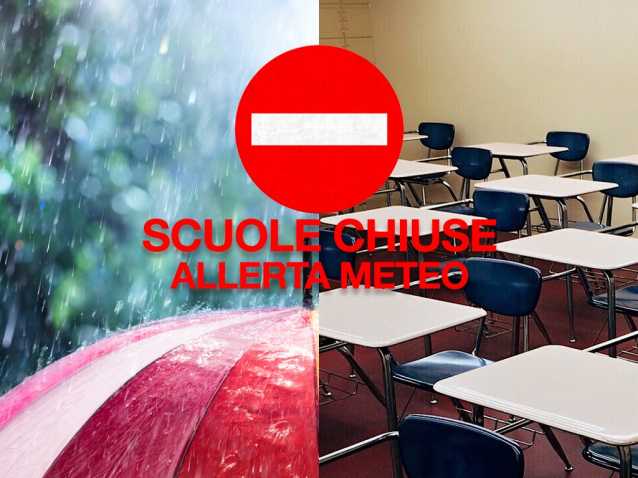 Bovalino, il Sindaco ha disposto la chiusura delle scuole per allerta meteo