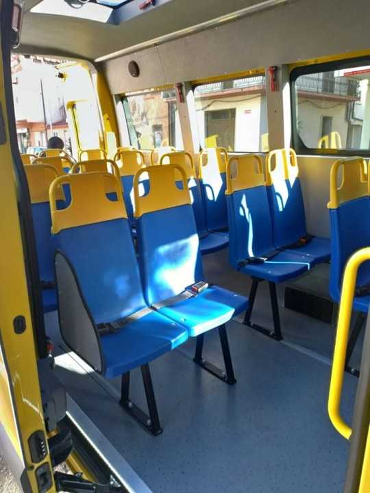 Assicurato anche il trasporto dei ragazzi diversamente abili. Lo Scuolabus nuovo è arrivato!