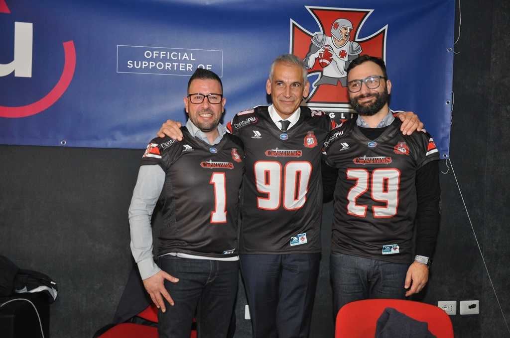 I Crusaders  Cagliari presentano il nuovo sponsor