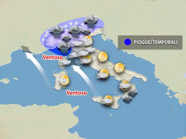 Meteo: Oggi tra Nubifragi e Sole. Ecco la Previsione su Nord, Centro, Sud e Isole