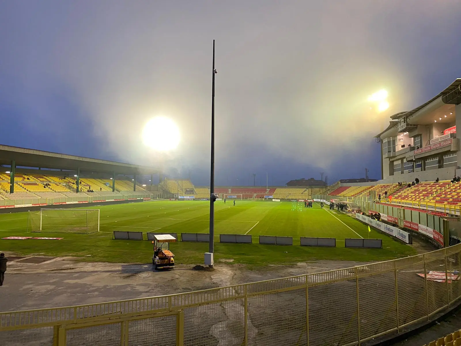 Calcio. Coppa Italia, quarti di finale: Catanzaro-Catania 0-1, decide Biagianti dopo un'ora di gioco